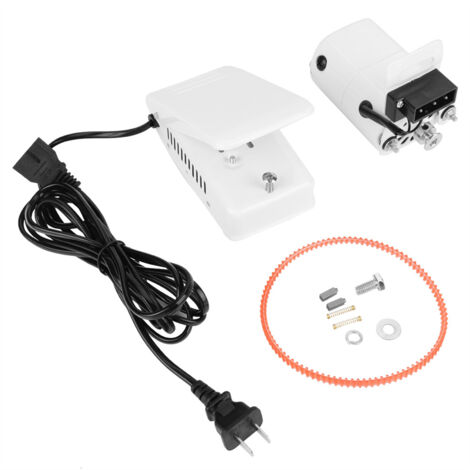 Pièces et accessoires pour machine à coudre overlock, moteur pour surjeteuse domestique, prise CN 110V