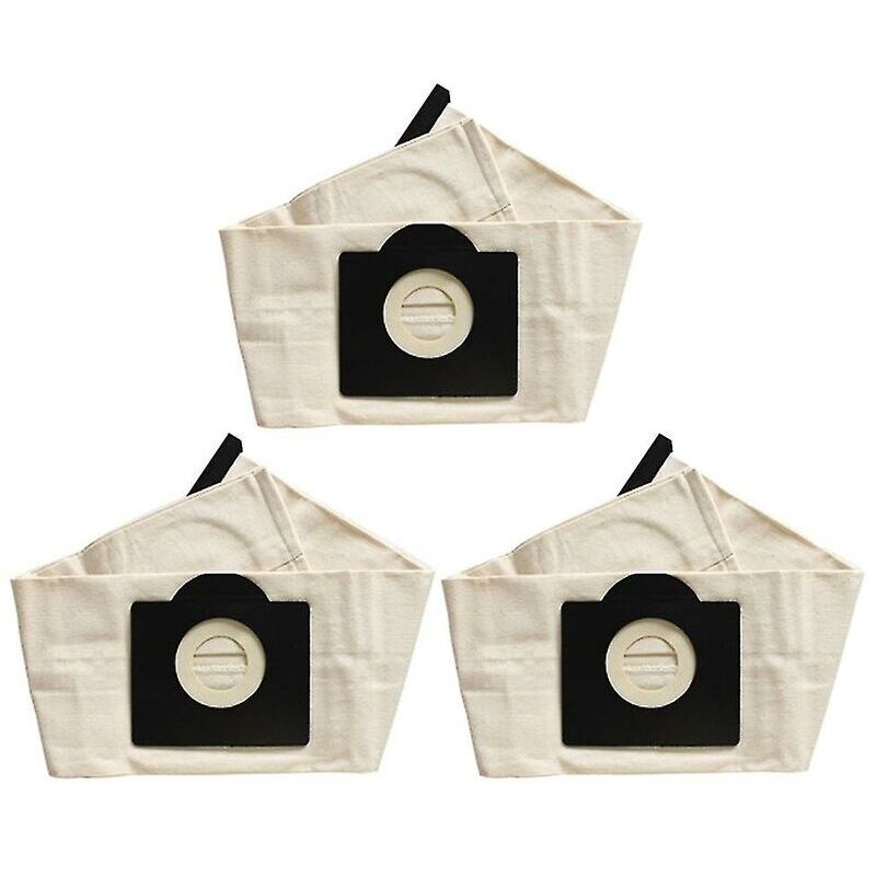 pièces lavables compatibles avec les sacs à poussière Karcher Wd3 sacs d'aspirateur en tissu thsinde