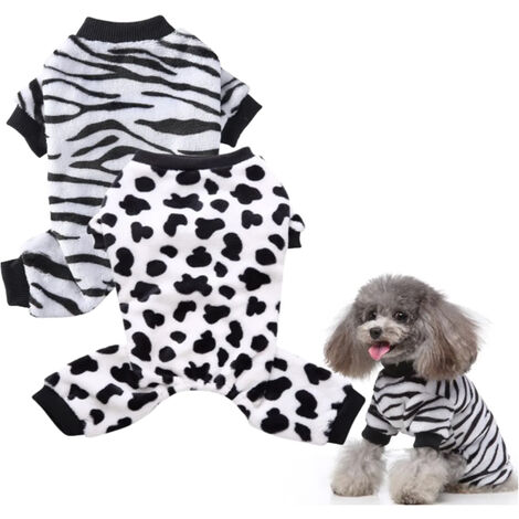 Pièces Mixte Pet Home Pyjama Hiver Chien Chaud Quatre Jambes Pet Peluche Hiver Vêtements