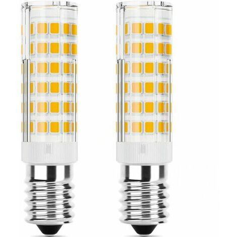 pieces of LED bulb E14 socket 7W power warm white 3000K positive white 6000K small Edison screw non-dimmable,Warm white light