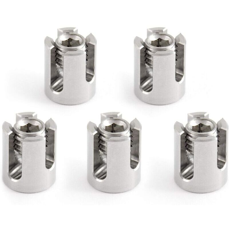 Odipie - pieces of stainless steel cable ties (A4) for 2 mm cable – M8 (for 2 mm cable).