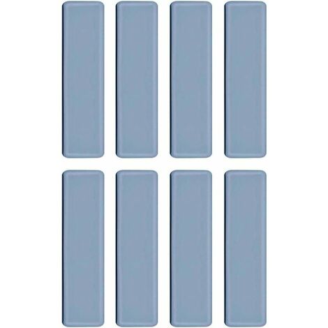 Pièces Patins en Téflon Adhésifs en Téflon Patins de Meubles en Téflon Patins en Téflon Auto-Adhésifs Patins de Meubles Ronds pour Chaises et Fauteuils (B)