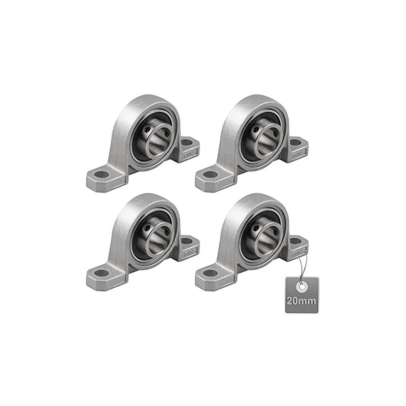 Pieces Pillow Block Bearings, Pillow Block Bearings, Ball Bearings, Zinc Alloy Bearings, Pillow Block Bearings, Ball Bearings, with Solid Cast Iron