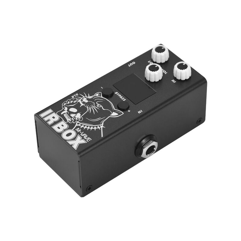LIFCAUSAL Pédale d'Effets IR Box pour Guitare avec Simulation d'Enceinte Cab IR - Port XLR, Alim 9V DC et Entrées/Sorties 6,35 mm pour Guitare/Basse
