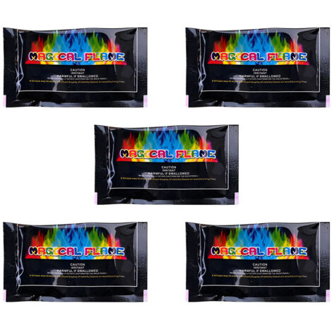 pièces pour créer des flammes colorées et des taches de flamme