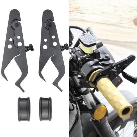 Pièces pour motos et véhicules électriques : loquet d’accélérateur de régulateur de vitesse en aluminium CNC, poignée auxiliaire, stabilisateur et poignée de transport.