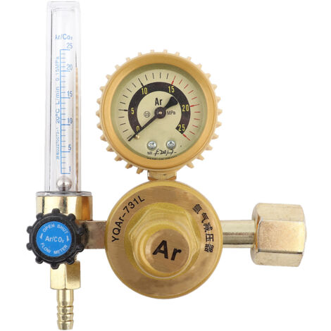 Pièces pour soudeuse MIG/TIG argon/CO2 : débitmètre, régulateur, manomètre
