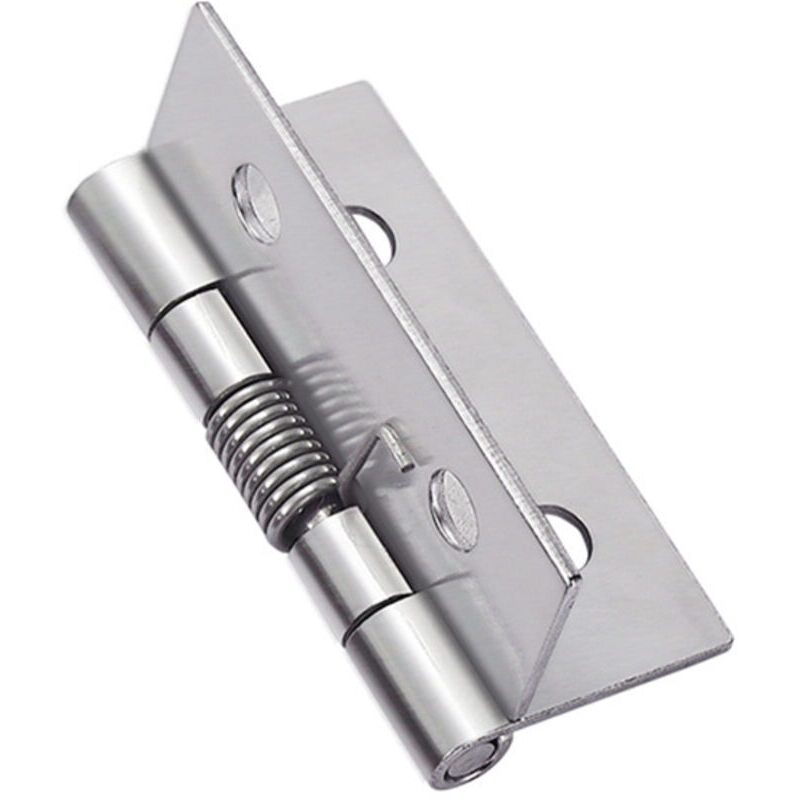 pieces self-opening spring hinges, 304 stainless steel spring door hinges, self-closing hinges for concealed doors