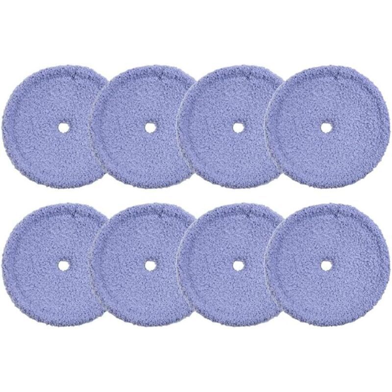 Pieces Washable Microfiber Mop Pads for EVERYBOT Edge RS700 RS500 Replacement Accessories for Robot Vacuum Cleaner Mop Cloth