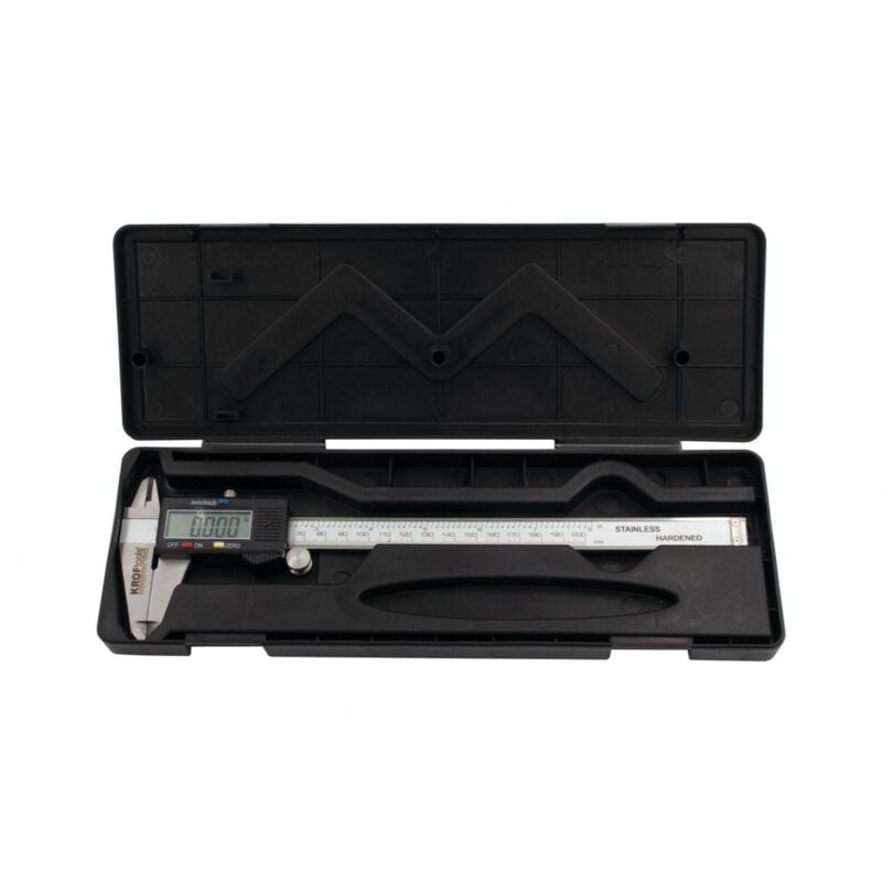Kroftools - Pied à coulisse 200 mm, metrique pouces numerique digital au 1/100ème