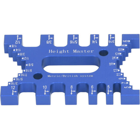 Pied à coulisse à queue d'aronde, échelles Laser de haute précision, routeur de menuiserie, règle de mesure pour le travail du bois, bleu