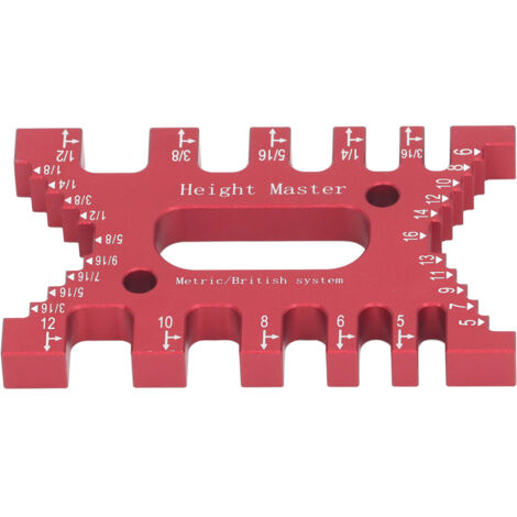 Pied à coulisse à queue d'aronde, échelles Laser de haute précision, routeur de menuiserie, scie, règle de mesure pour le travail du bois, rouge