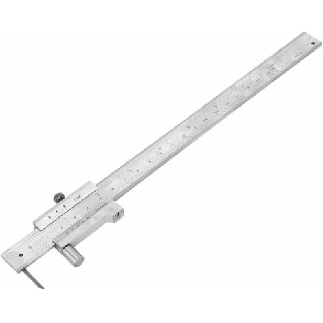 Pied À Coulisse de Marquage de 0-200 Mm Avec Règle de Jauge de Marquage Parallèle, Rangée de Carbure