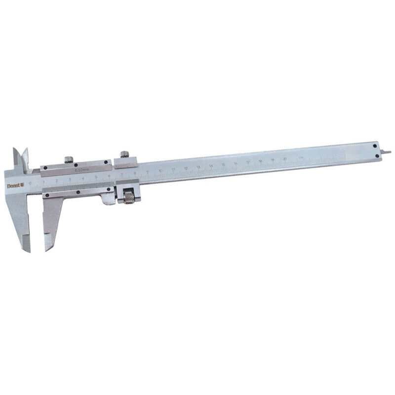 Beast - Pied a coulisse de precision mesure de 0 à 200 mm vernier au 1/50 ème