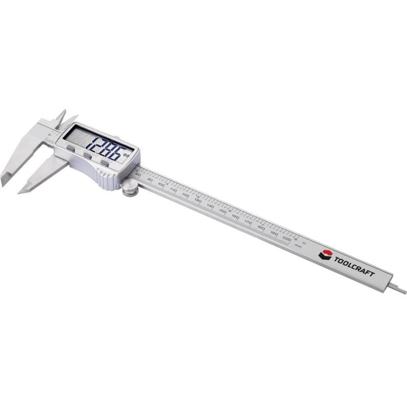 Toolcraft - Pied à coulisse numérique TO-6935868 200 mm