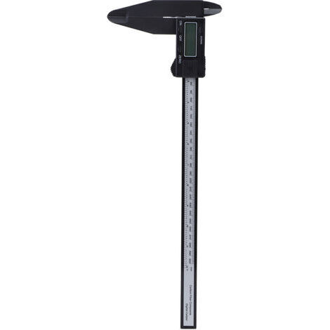 Pied à coulisse électronique numérique 150mm/300mm, règle en carbone avec outil de mesure à longue machoire, pied à coulisse électronique 300mm