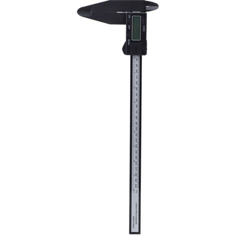 Pied à coulisse électronique numérique 150mm/300mm, règle en carbone avec outil de mesure à longue machoire, pied à coulisse électronique 300mm