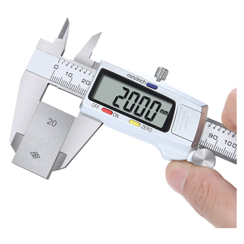 Lifcausal - Pied à coulisse électronique numérique en acier inoxydable de haute précision 0-150 mm