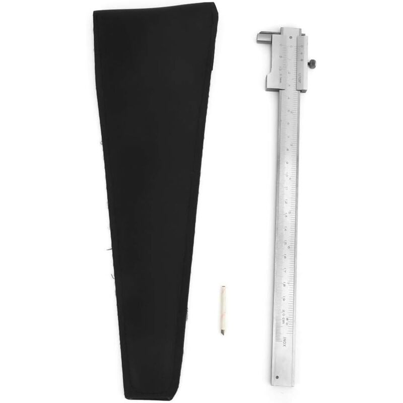 Pied à Coulisse en Acier Inoxydable - Mesurage et Traçage de Différents Types - 0200 mm