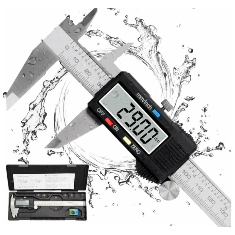 Hauss Spole - Pied à coulisse numérique, pied à coulisse numérique en alliage de zinc, 0-150MM