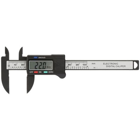 Pied à coulisse numérique, Vernier pratique 100 mm facile à transporter, pour la mesure de bijoux archéologiques, mesure de bricolage à la maison et à l'école