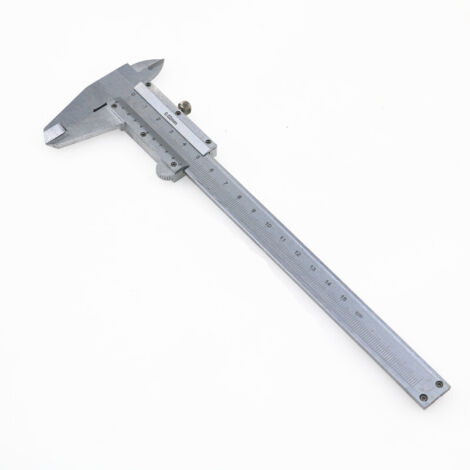 Pied à Coulisse Universel 0-150mm en Acier Inoxydable - Outil de Mesure de Précision avec Lecture Vernier - Calibre Étanche pour Atelier Mécanique