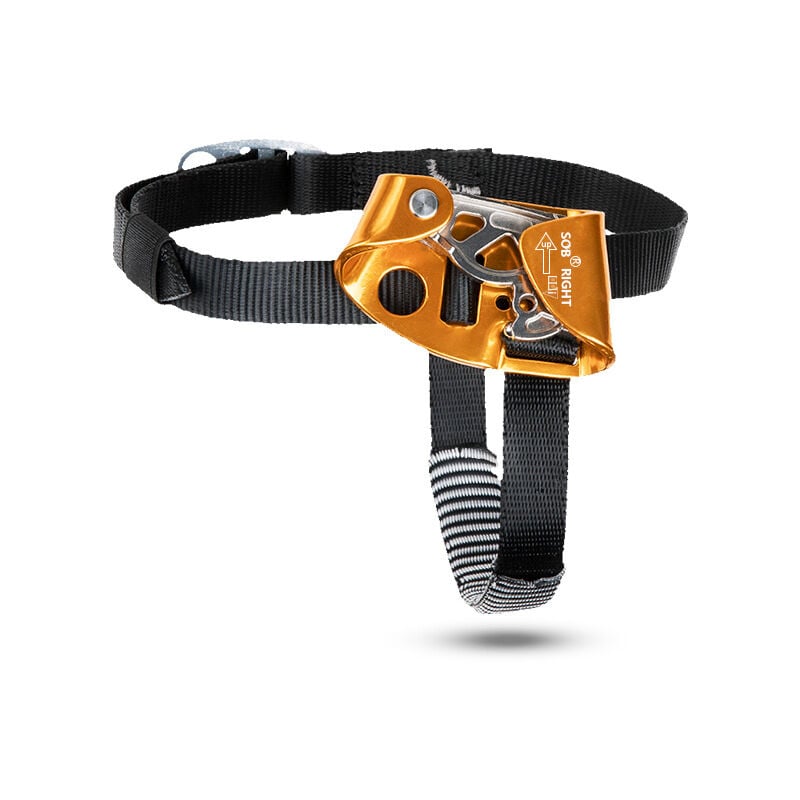 Pied Ascender Riser Escalade Arbre Arboriste Alpinisme Rappel Équipement de Marche Rapide Dispositif d'escalade pour Corde de 813mm