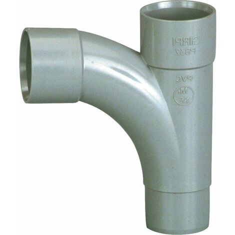 Pied biche PVC 87 degrés RF 40