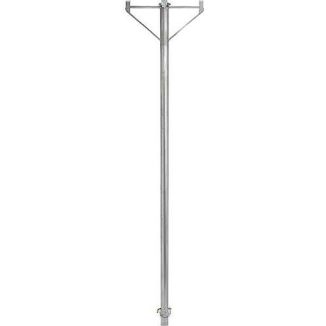 Pied d echelle telescopique jusqu a 5,7 m