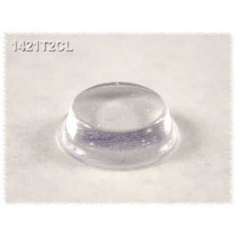Pied d'appareil Hammond Electronics 1421T2CL autocollant, rond naturel (Ø x H) 12.7 mm x 3.5 mm 24 pc(s) W63034