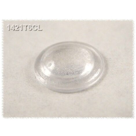Pied dappareil Hammond Electronics 1421T6CL autocollant, rond naturel (Ø x H) 7.9 mm x 2.2 mm 24 pc(s)