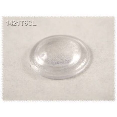 Pied d'appareil Hammond Electronics 1421T6CL autocollant, rond naturel (Ø x H) 7.9 mm x 2.2 mm 24 pc(s) W63082
