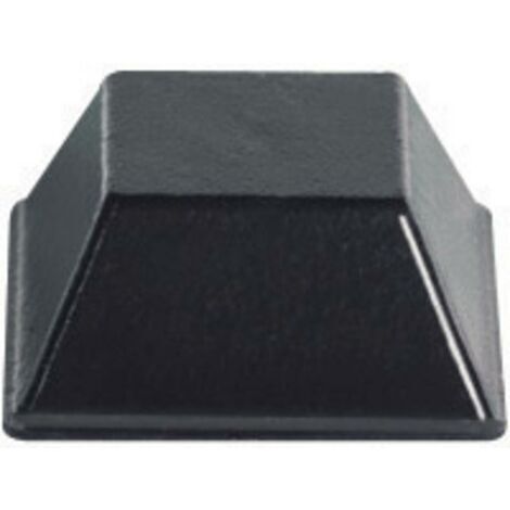 Pied d'appareil PB Fastener BS-03-CL-R-10 autocollant, carré transparent(e) (l x H) 12.7 mm x 5.8 mm 10 pc(s) S17358