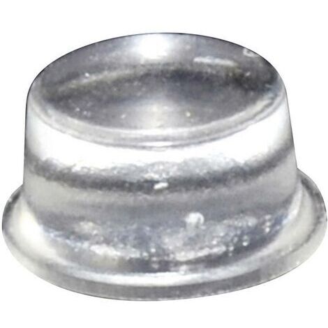 Pied d'appareil TOOLCRAFT PD2128C autocollant, rond transparent (Ø x H) 12.7 mm x 6.2 mm 1 pc(s) W79376