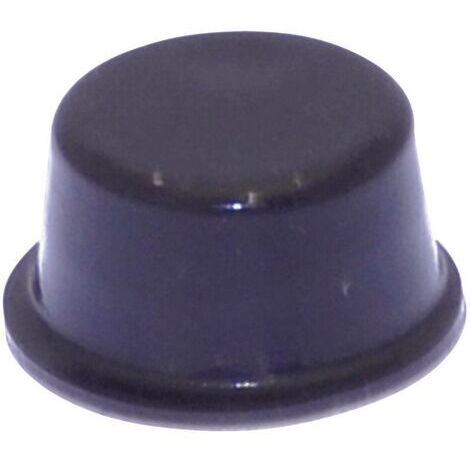 Pied d'appareil TOOLCRAFT PD2128SW autocollant, rond noir (Ø x H) 12.7 mm x 6.2 mm 1 pc(s) W79374