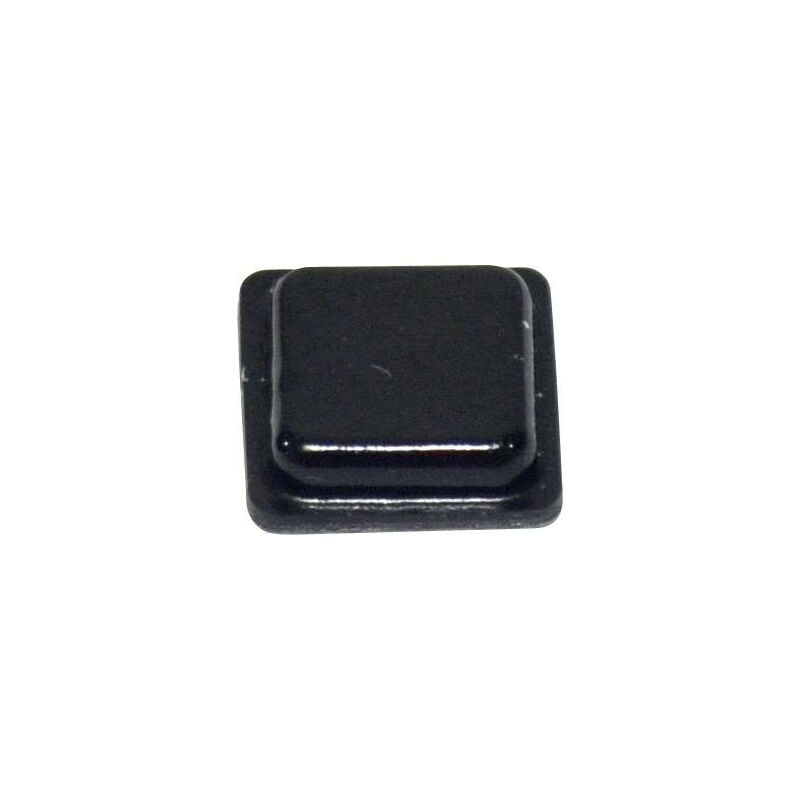 Toolcraft - Pied d'appareil PD2100SW autocollant, carré noir (l x l x h) 10.2 x 10.2 x 2.5 mm 1 pc(s) W32956