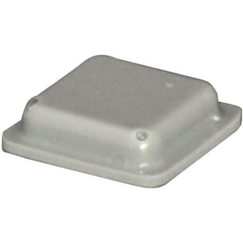 Pied d'appareil Toolcraft PD2100G autocollant, carré gris (l x l x h) 10 x 10 x 2.5 mm 1 pc(s) W79327