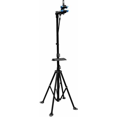 Pied d’atelier pour vélos pivotant 360° 30kg support de montage stand réparation - Or