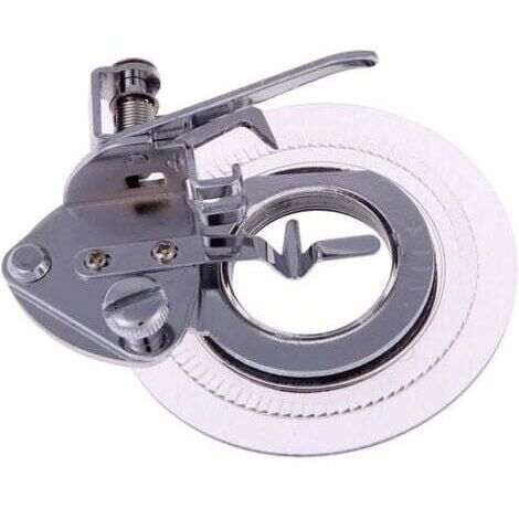 Pied-de-biche pour machine à coudre Pied-de-biche pour broderie de fleurs rondes Pied-de-biche pour machine à coudre de fleurs Pied-de-biche pour broderie Frères papillons ,Clips de couture