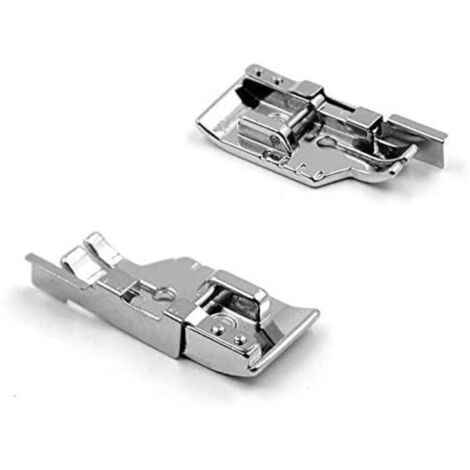 Pied de biche pour patchwork avec guide précis de 6 mm compatible avec machines à coudre domestiques