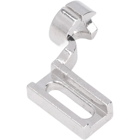 Pied de biche pour patchwork avec règle intégrée, conception à fente longue, hauteur réglable et cadre métallique pour machine à coudre domestique.