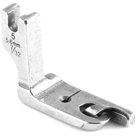 Pied-de-biche universel pour machine à coudre, aiguille simple, large base pour accessoires de machine à coudre industrielle (5,6 mm)