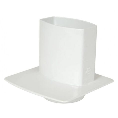 Pied de chute ovation TD95 blanc 90x56 NICOLL