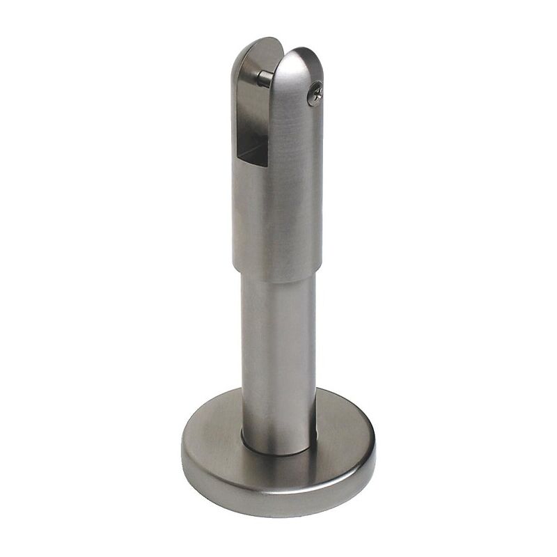 Pied de cloison inox Normbau