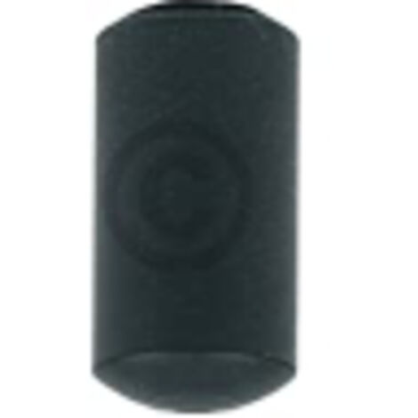 Pied de grille compatible avec Bosch 00032620 - Pied en caoutchouc noir - Pour tige de 4 mm de diametre