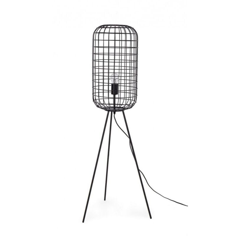 Pied de lampe chic trépied h117 en métal