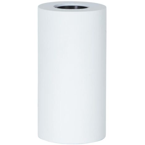 Pied de lampe Star Trading 'Tub', douille E27, bois blanc, Ø 8 cm, H 15 cm