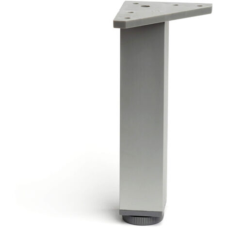 REI Style fonctionnel Fabriqué en aluminium Finition anodisée mate Projets de restauration de bricolage Mesures 4040200mm Hauteur : 20 cm Installation facile 1 unité