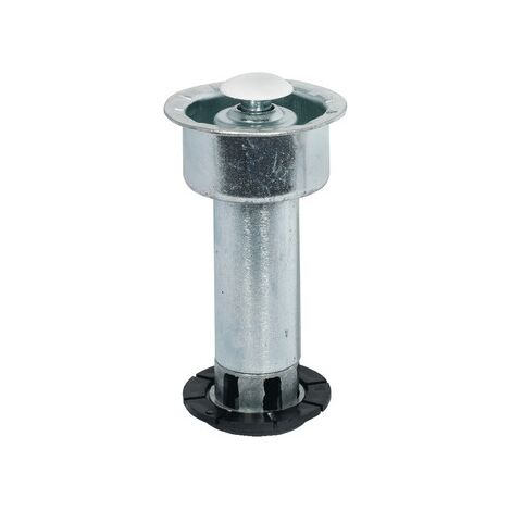 Pied de meuble de cuisine 637.19 Hauteur : 100 à 120 mm - acier - HAFELE