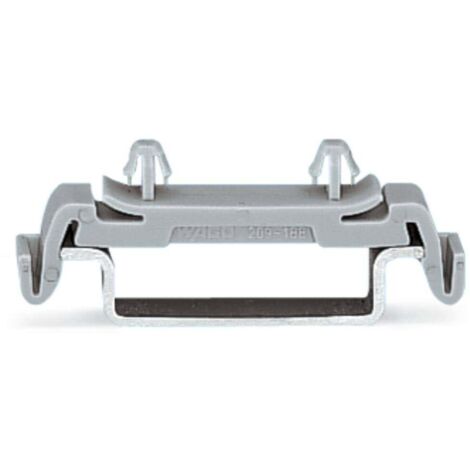 PIED DE MONTAGE CONTENU: 25 PC(S) GRIS WAGO 209-188-BARETTES À BORNES